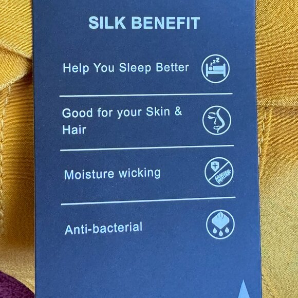 LILYSILK Silk Wrap Dress Sun Yellow Side Pockets Cap Sleeve Size M - Picture 7 of 15